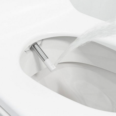 Geberit - AquaClean Sela Wall Hung Shower WC & Soft Close Seat Feature Large Image