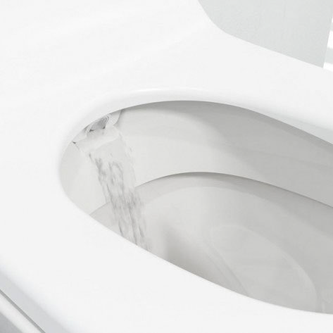 Geberit - AquaClean Sela Wall Hung Shower WC & Soft Close Seat Standard Large Image