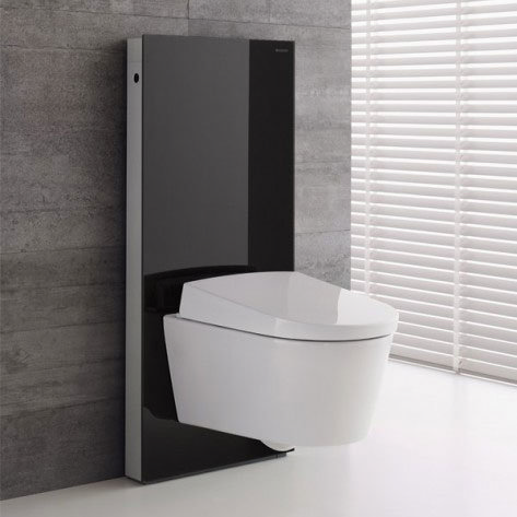 Geberit - AquaClean Sela Wall Hung Shower WC & Soft Close Seat In Bathroom Large Image