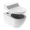 Geberit AquaClean Tuma Rimless Wall Hung Shower WC - Alpine White  Feature Large Image