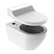 Geberit AquaClean Tuma Shower Soft Close Toilet Seat - Alpine White  Feature Large Image