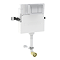 Geberit Alpha Concealed Cistern 12cm with Alpha01 Flush Plate - Gloss Chrome