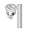 Geberit - Dual Flush Button with Rods - 261.200.00.1 Feature Large Image