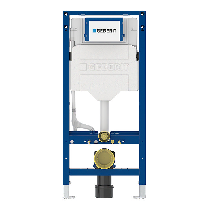Geberit Duofix 1120mm WC Frame Blue With Sigma 120mm Concealed Cistern