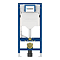 Geberit Duofix 1120mm WC Frame Blue With Sigma 120mm Concealed Cistern