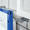 Geberit Duofix 1120mm WC Frame Blue With Sigma 120mm Concealed Cistern