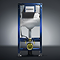 Geberit Duofix 1120mm WC Frame Blue With Sigma 120mm Concealed Cistern