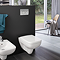 Geberit Duofix Delta 98cm Frame & Cistern with Chrome Round Button Flush Plate
