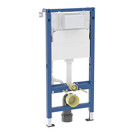 Geberit Duofix Frame 112cm with Alpha Concealed Cistern 12cm