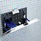 Geberit Sigma40 Black DuoFresh Odour Extraction Flush Plate - 115.600.KR.1 Feature Large Image