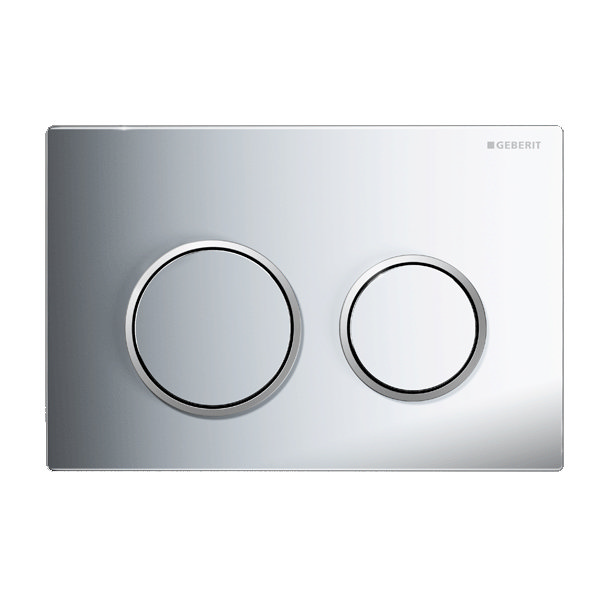 Geberit - Flush Plate for UP200 Cistern - Kappa21 - Matt Chrome Large Image