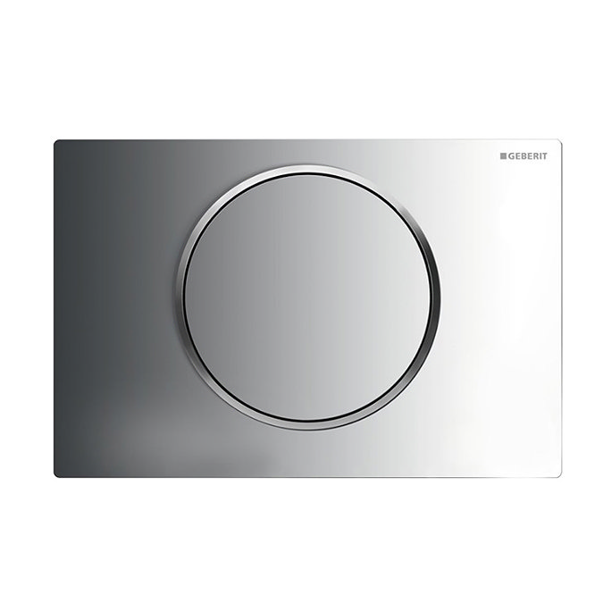 Geberit Gloss Chrome Sigma 10 Flush Plate for UP320/UP720 Cistern - 115.758.KH.5 Large Image