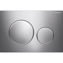 Geberit Sigma 20 Gloss Chrome Flush Plate for UP320/UP720 Cistern