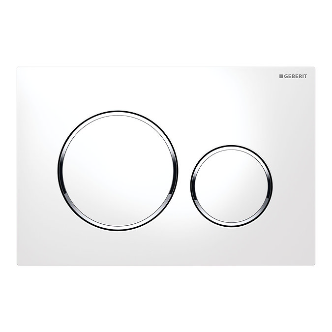 Geberit Sigma 20 White Flush Plate for UP320/UP720 Cistern
