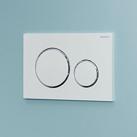 Geberit Sigma 20 White Flush Plate for UP320/UP720 Cistern