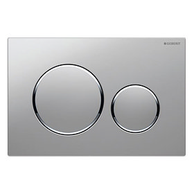 Geberit Sigma 20 Matt Chrome Flush Plate for UP320/UP720 Cistern - 115.882.KN.1 Large Image