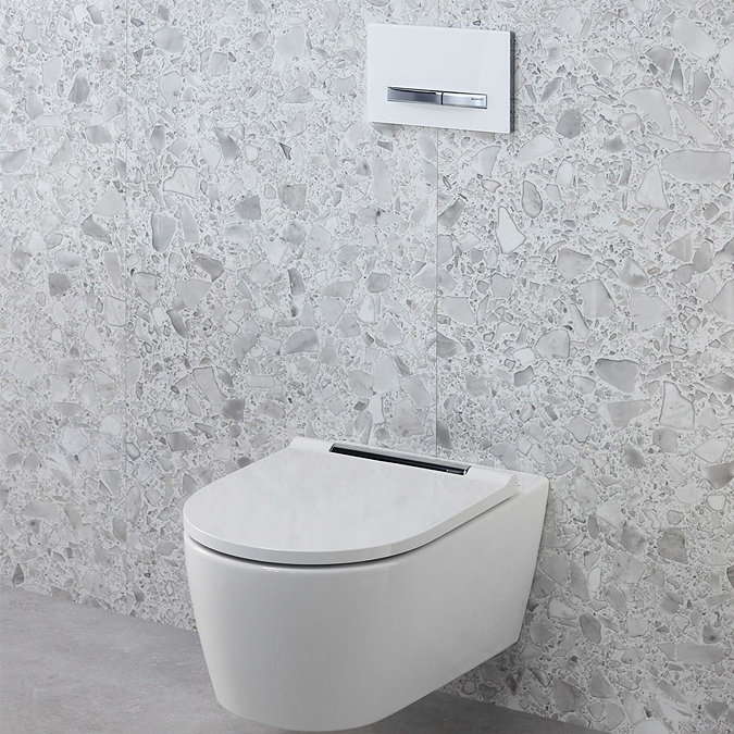 Geberit Sigma 50 White Flush Plate for UP320 Cistern - 115.788.11.5  Profile Large Image