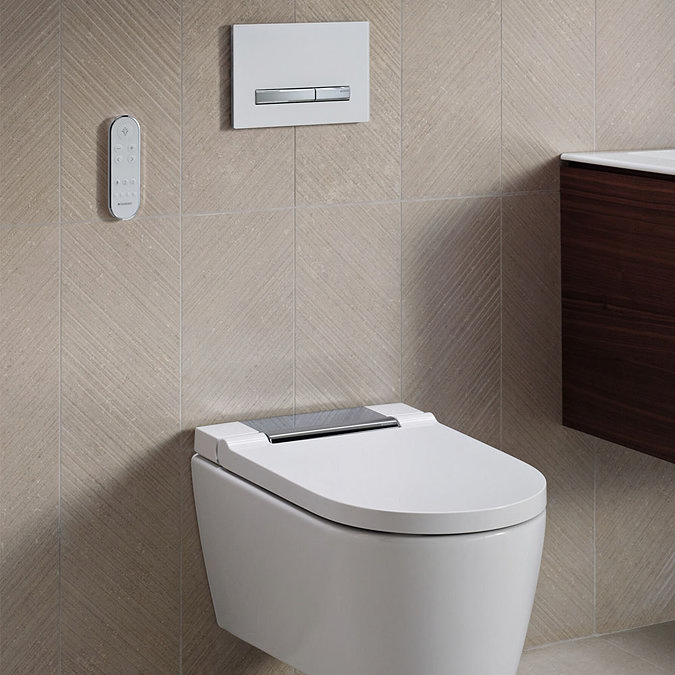 Geberit Sigma 50 White Flush Plate for UP320 Cistern - 115.788.11.5  Feature Large Image