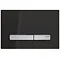 Geberit Sigma 50 Black Flush Plate for UP320 Cistern - 115.788.DW.2 Large Image