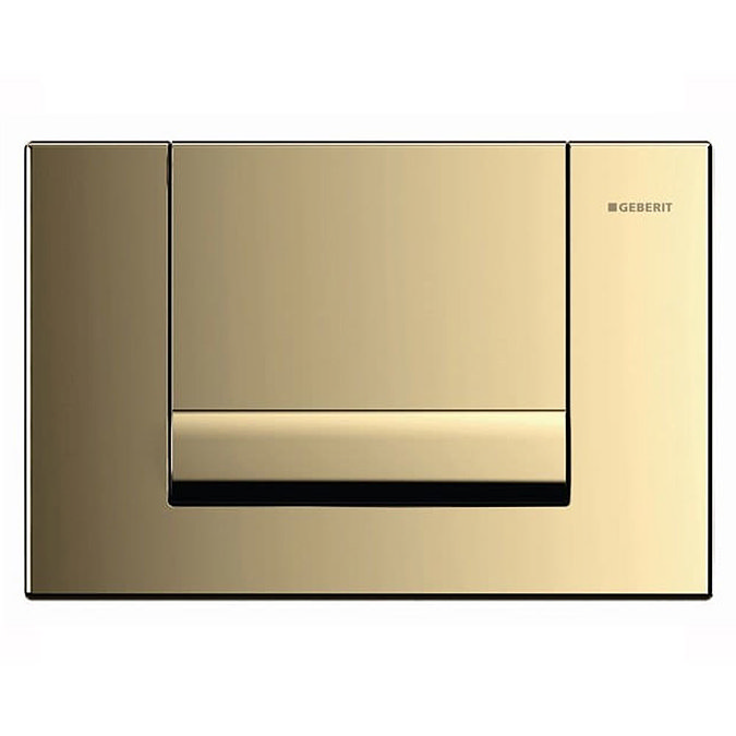 Geberit Tango Gold Plated Flush Plate for UP320 Cistern - 115.760.45.1 Large Image