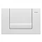 Geberit Tango White Flush Plate for UP320 Cistern - 115.760.11.1 Large Image