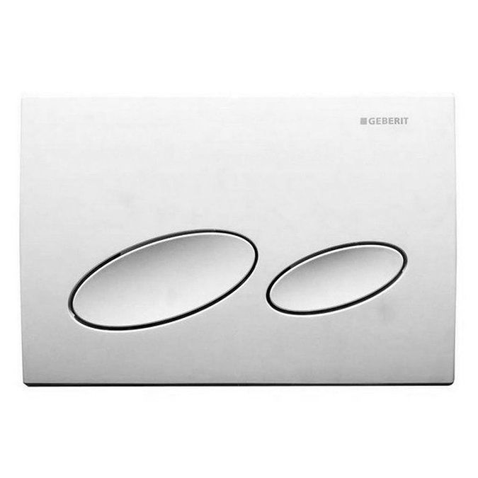 Geberit Kappa 20 White Flush Plate for UP200 Cistern - 115.228.DM.1 Large Image