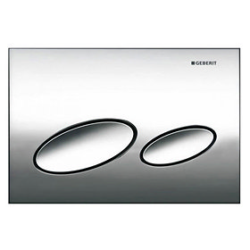 Geberit Kappa 20 Gloss Chrome Flush Plate for UP200 Cistern - 115.228.21.1 Large Image