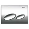 Geberit Kappa 20 Gloss Chrome Flush Plate for UP200 Cistern - 115.228.21.1 Large Image