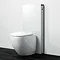 Geberit - Monolith WC Unit & Cistern for Floorstanding WCs - White/Aluminium Large Image