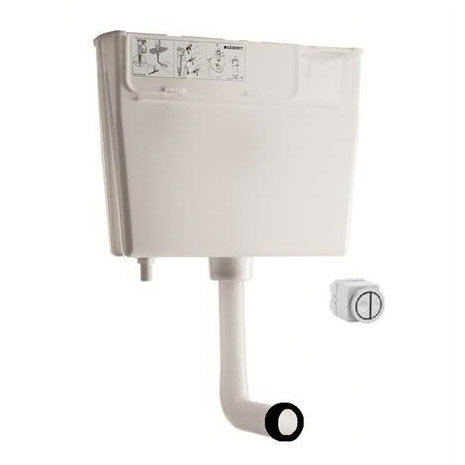 Geberit - Pneumatic Operated Concealed Dual Flush Cistern - Low Height Large Image