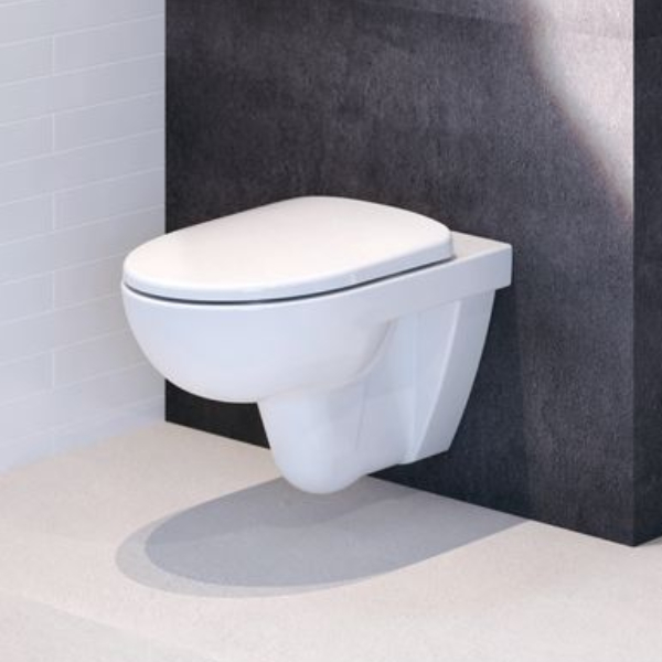 Geberit Rimfree Selnova Grab Go Wall Hung Wc With Soft Close Quick Release Seat