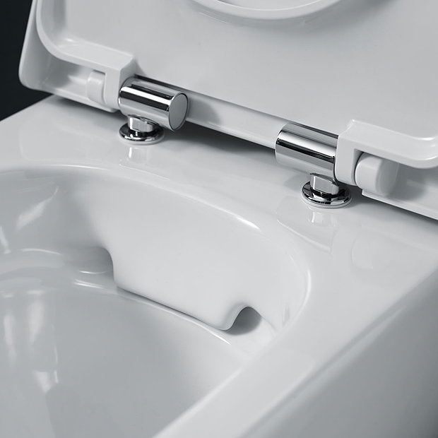 SELNOVA SQUARE Duroplast toilet seat By Geberit