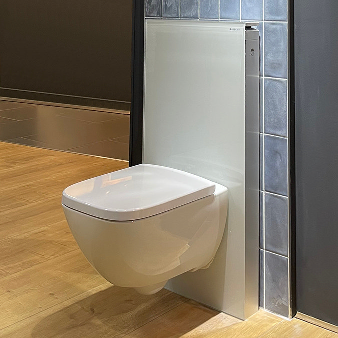 Geberit Selnova Square Rimless Wall Hung Pan + Soft Close Seat Pack