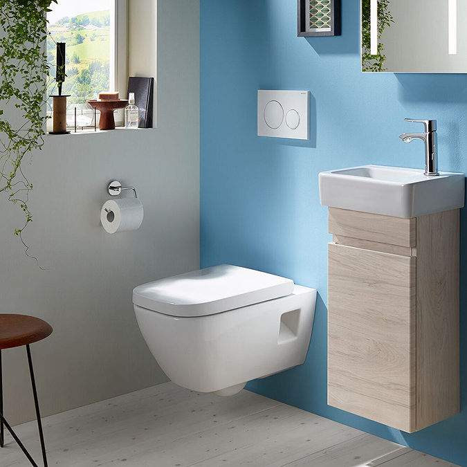 Geberit Selnova Square Rimless Wall Hung Pan + Soft Close Seat