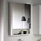 Geberit Selnova Square S 588mm White 2-Door Mirror Cabinet