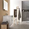 Geberit Selnova Square S 600mm White Wall Hung 2-Drawer Vanity Unit