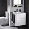 Geberit Selnova Square S 600mm White Wall Hung 2-Drawer Vanity Unit