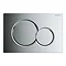 Geberit Sigma01 Gloss Chrome Dual Flush Plate for UP320 Cistern - 115.770.21.5 Large Image