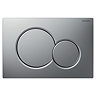 Geberit Sigma01 Matt Chrome Dual Flush Plate for UP320 Cistern - 115.770.JQ.5 Large Image