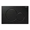 Geberit Sigma01 Black Dual Flush Plate for UP320 Cistern - 115.770.DW.5 Large Image