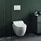 Geberit Sigma30 Dual Flush Plate - White/Gloss Chrome/White - 115.883.KJ.1  Profile Large Image