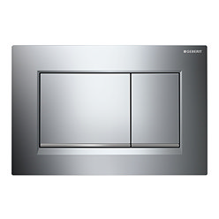 Geberit Sigma30 Dual Flush Plate - Chrome - 115.883.KH.1