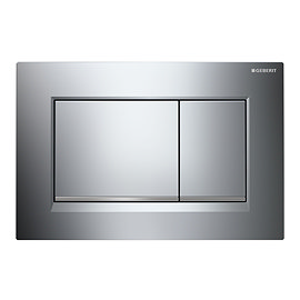 Geberit Sigma30 Dual Flush Plate - Chrome - 115.883.KH.1