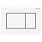 Geberit Sigma30 Dual Flush Plate - Matt White