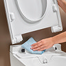 Geberit Smart Japanese Bidet Toilet 4-in-1 Wall-Hung Pack with Chrome Flush