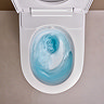 Geberit Smart Japanese Bidet Toilet 4-in-1 Wall-Hung Pack with Chrome Flush
