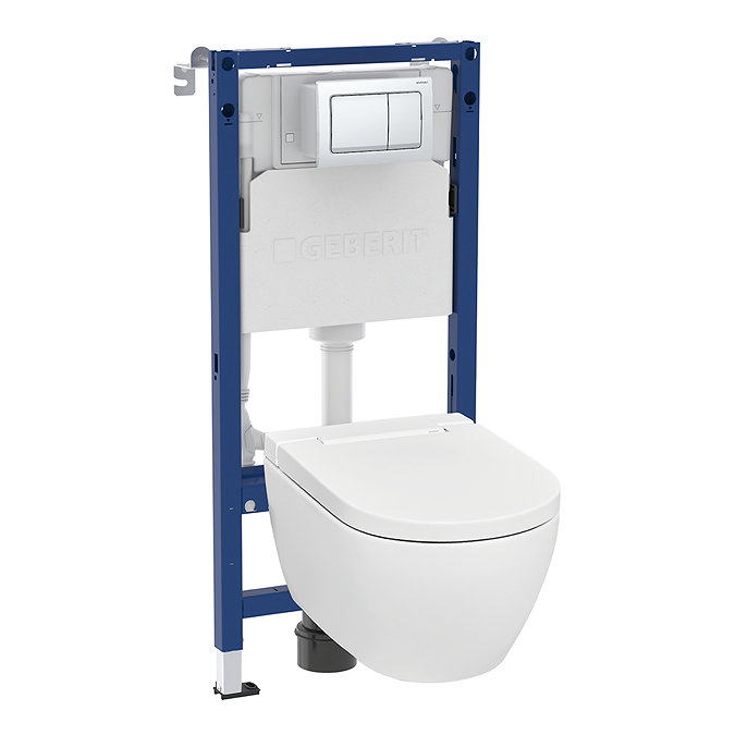 Geberit Smart Japanese Bidet Toilet 4-in-1 Wall-Hung Pack
