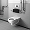 Geberit Sigma 10 Gloss Chrome + Matt Chrome Touchless Automatic Flush for UP320 Cistern