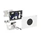 Geberit Sigma10 Matt + Gloss Chrome Touchless Automatic Flush for UP320 Cistern Profile Large Image