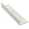 Genesis 10mm Grey PVC Straight Edge Tile Trim